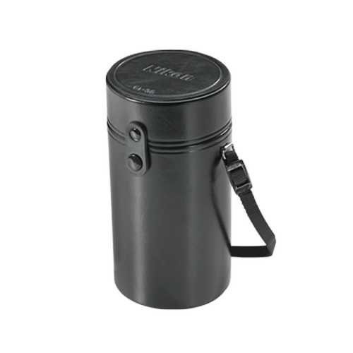LEATHER CYLINDRICAL LENS CASE CL-38
