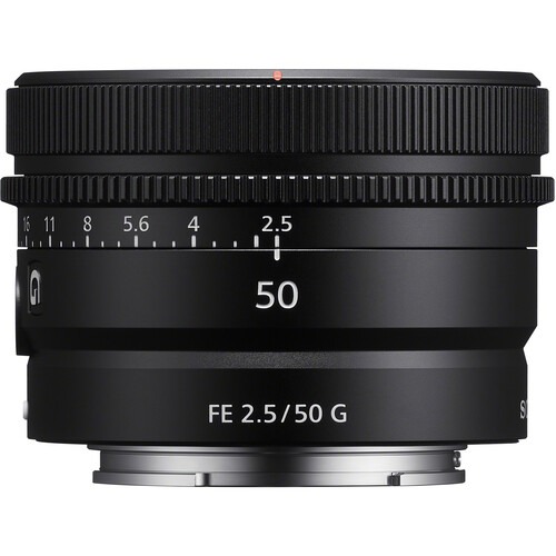FE 50 mm F2.5 G