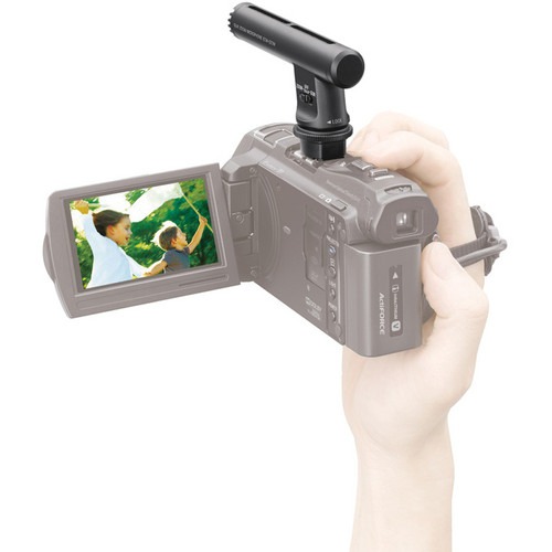 Gun zoom microphone