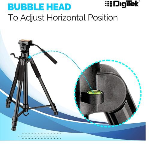 DIGITEK® DTR 590 VD Pro Tripod for DSLR & Video Cameras 